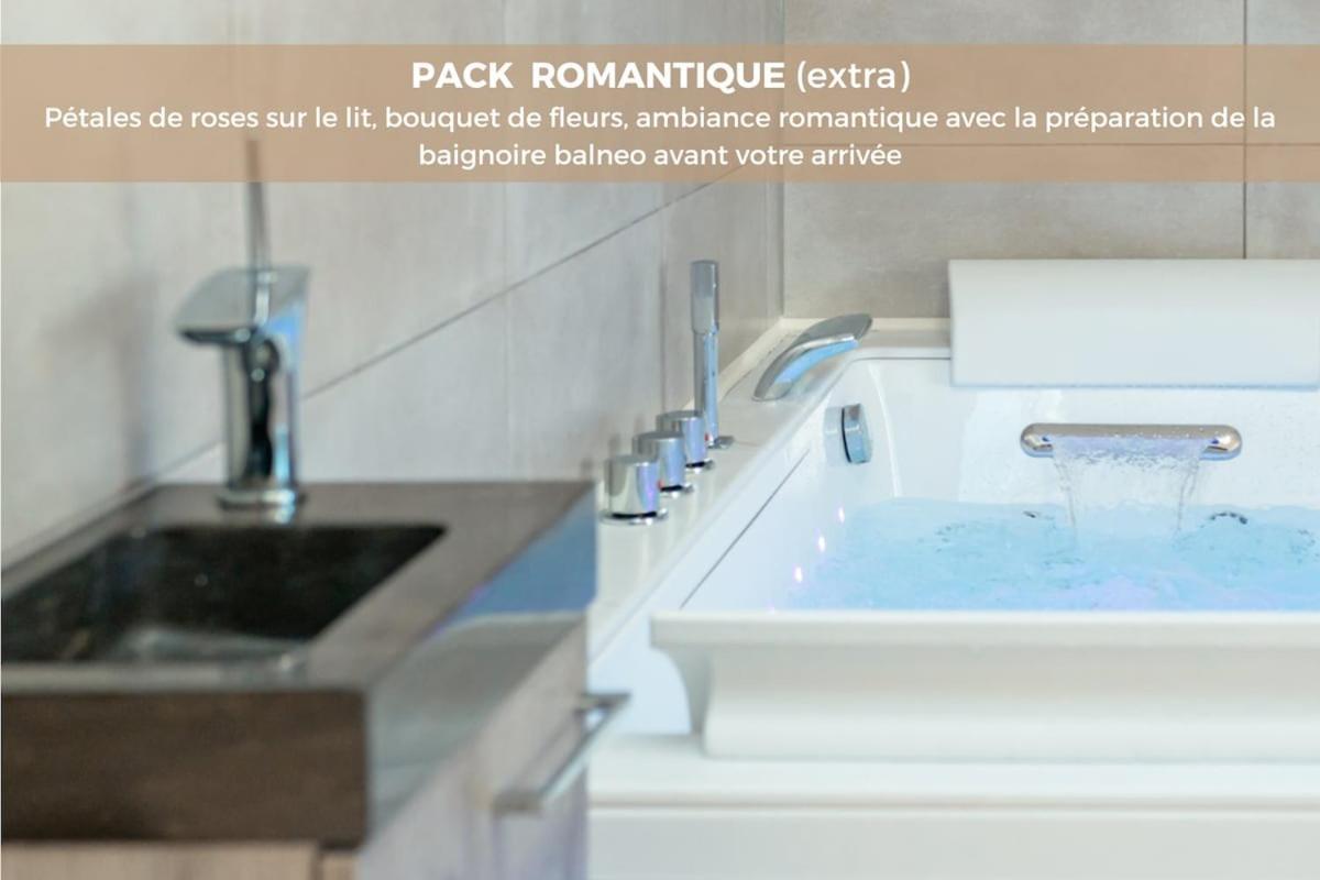 Baignoire Balneo Romantic Experience - L'Epoque Pontarlier Esterno foto